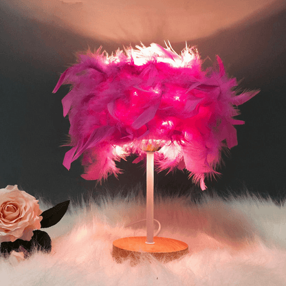 Feather Lamp