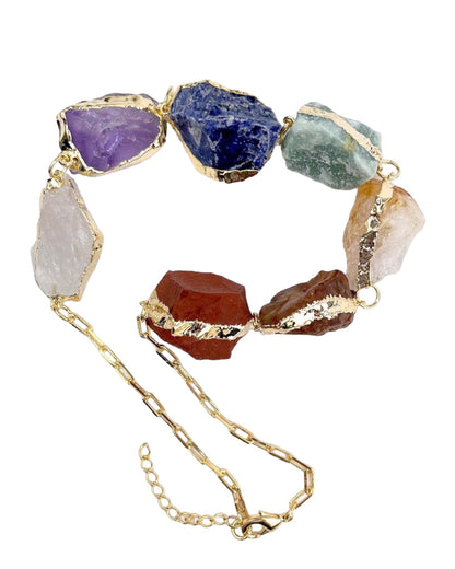 7 Chakra Choker Necklace