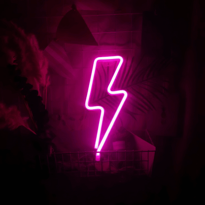 Lightning Neon Sign